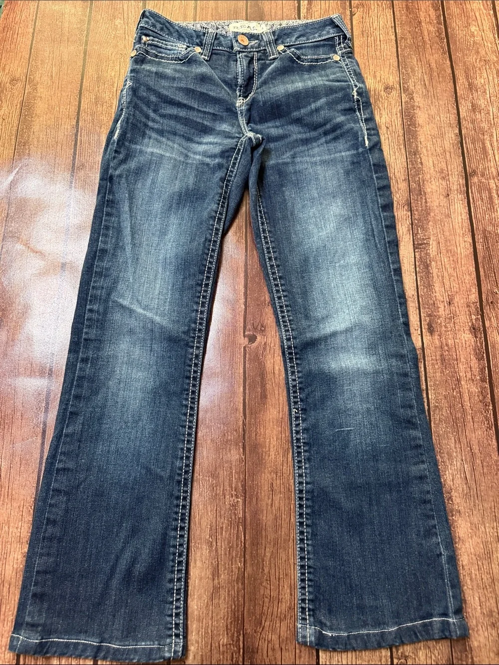 ARIAT Teens Sz 16 Straight-Leg Jeans